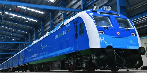 India Launches First Hydrogen-Powered Train for Green Railways