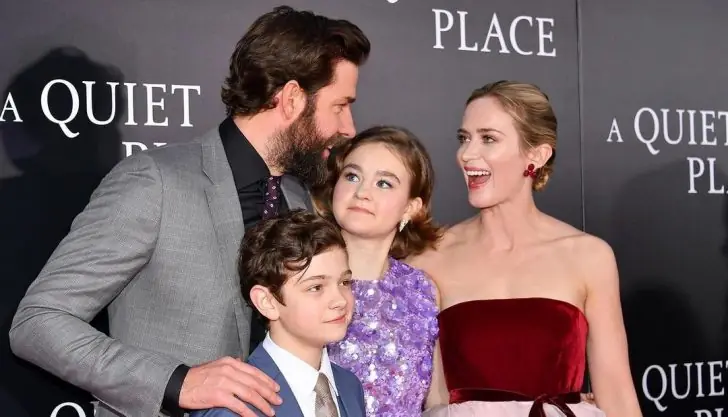 How did John Krasinski and Emily Blunt meet back in 2008?